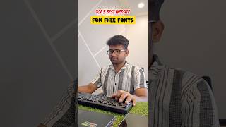 Top 3 Best Websites For Free Fonts #fonts #fontsize #freewebsites #graphicdesign #graphics #shorts