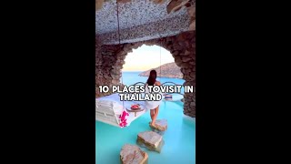 Top 10 Places to Visit in Thailand 🇹🇭 | Must-See Destinations for Your Thailand Trip🌴✨#thailand