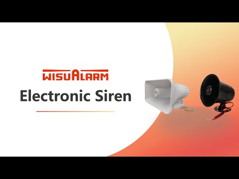 Electronic Siren | Product | Wisualarm