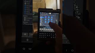 Kali Linux on the passport #blackberry #kali #linux #blackberrypassport