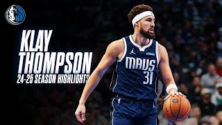 Klay Thompson 2024-25 Full Season Highlights