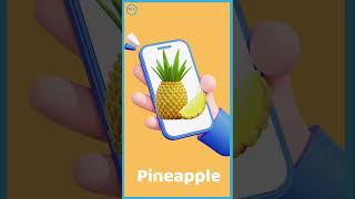 Yellow fruits are fun and tasty! 🍌🍍 Let’s learn fruit names and colors together! 💛 #learncolors