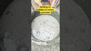 settling of micro concrete #civiltech #construction #aacblocks #heavycivil #buildingblocks #home