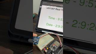 DS1307 Rtc module with esp32 #rtc #esp8266project #esp32project #arduinotutorial #iot #esp32 #diy
