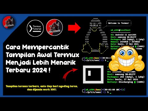 FREE TUTORIAL - Cara Mempercantik Tampilan Termux Dengan Mudah | Terbaru 2025 !