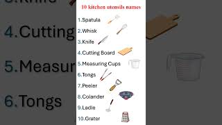Top 10 Essential Kitchen Utensils Names for Beginners