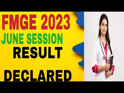 FMGE 2023 JUNE SESSION RESULT DECLARED #neetexam #medicalcollege #neet2023 #mbbscollege #mbbsabroad