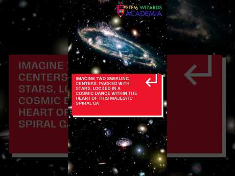 STEM WIZARDS ACADEMIA | The Double Nucleus of Andromeda, Our Galactic Neighbor! #trending #trend