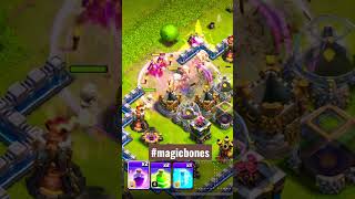 Raged Big Boys #shorts #clashofclans #superwitch #bigboys