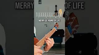 Howls Moving Castle on Ukulele