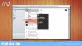 Mail Act-On Screencast - MacUpdate Promo