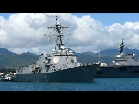 艦隊出港 2016環太演習正式開始