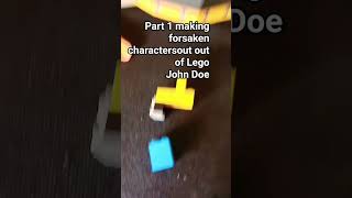 making forsaken characters out of Lego John Doe#roblox #lego #forsaken #johndoe