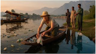 Dutch Woman Cleans India’s Dal Lake Daily – Shocking Reality!