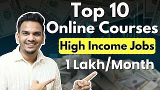 Top 10 Online Courses with Certificate to Get High Paying Job in 2025 !!