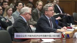 国会众议员：不能为经济合作忽略中国人权问题