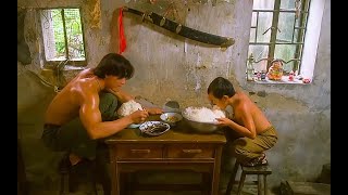 影视里吃米饭有多香，谢苗早餐用盆吃米饭，小伙练功吃几十碗米饭