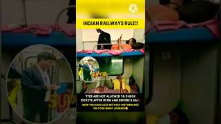 News rule for TT in Indian Railway #news #newsupdates #indianrailways #railway#newsshorts#shortfeeds