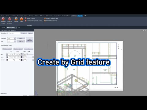 OrthoGen Auto Create Views from Grids