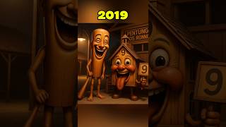 Italian Brainrot memes 2019 vs 2025 #shorts #shortvideo #funny #viralshorts #evolution #brainrot