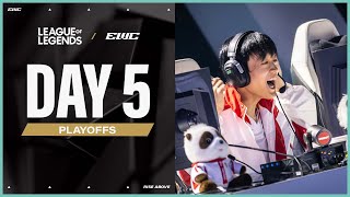 League of Legends at EWC 25 - Day 5 - Playoffs
