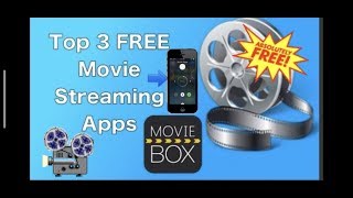 TOP 3 FREE Movie Streaming Apps IOS IPHONE *No JailBreak*