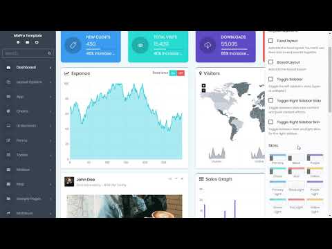 Mix Pro Analytics - Bootstrap Admin Dashboard