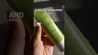 7 day's 7 sunscreen #day1 Dot & key cica calming niacinamide sunscreen 💚