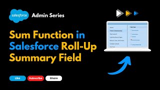 Roll-Up Summary Field and SUM Function #salesforce #salestraining #awesomeadmin #salestips