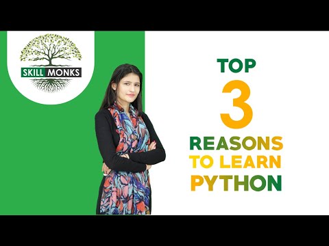 3 Reasons Why you should learn Python | SKILL MONKS IT Careers | Python programming tutorials