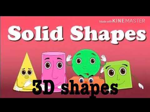 3D shapes for grade 1