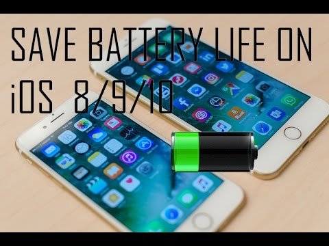 6 Useful Tips to Extend Battery Life on iOS 10 & 11
