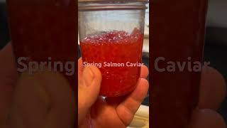 Spring Salmon Caviar #livingofftheland #oldways