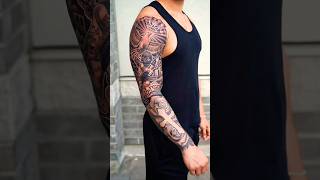 3 Session's 💪 Classic Upper Arm Piece Tattoo 😎 #awtmusic #fypシ゚viralシ #tattoo #tattooideas #tatinof