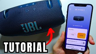 How to Connect 2 JBL Xtreme 4 Speakers Together - Create Stereo Group (Auracast)