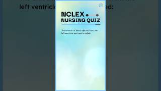 🚑 Nursing Exam MCQs: Can You Pass This Quiz? #nursingexam #nursingexamquestionsandanswers #nursing