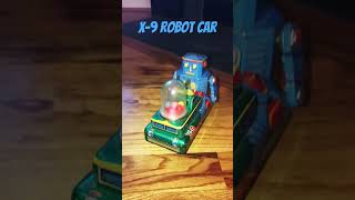 X-9 Robot Car #spacetoys #tintoy #japan #shorts