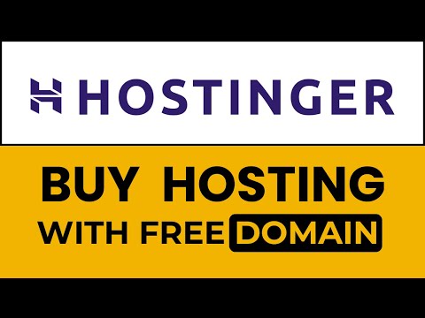 How To Buy Hostinger Hosting With Free Domain 2025 | Hostinger Free Domain | Buy Hostinger Hosting