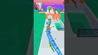 snake run race 3d gameplay 🥵#gaming #snakeclash