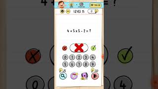 brain game challenge level 15 || brain game #techydhruv #trendingshorts #braingames