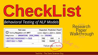 Beyond Accuracy: Behavioral Testing of NLP Models with CheckList (Best Paper ACL 2020)