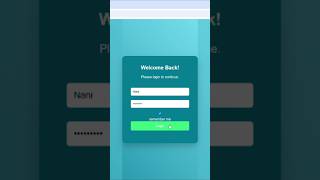 "Creative Diagonal Login Form Using HTML & CSS #day2 #coding #codeprojects #computerlanguage#vscode