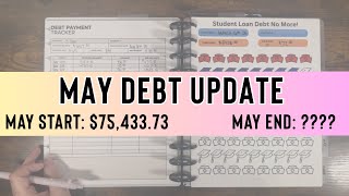 May Debt Update | Debt Free Journey