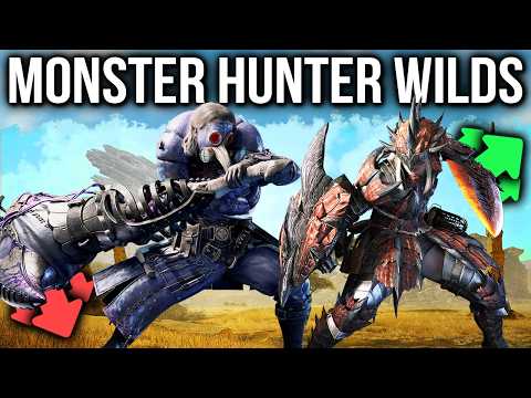 Monster Hunter Wilds NEW Weapon Buffs & Gameplay - Lance, Insect Glaive & Switch Axe Got Better!