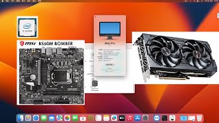 i5-10400F - MSI B560M BOMBER - RX5500XT HACKINTOSH EFI OC 0.8.7 Ventura 13.1