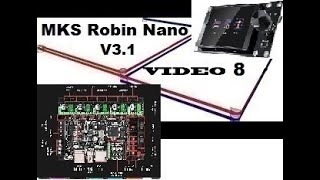Core XY MKS Robin Nano v3 1 Montagem dos acabamentos parte 2 video 8