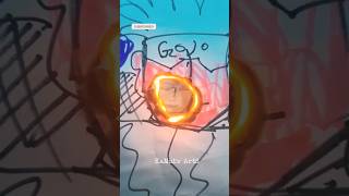 🔥 Gojo Satoru Fire Art - Intense Anime Edit! #GojoSatoru #JujutsuKaisen #FireArt #jjk #shorts