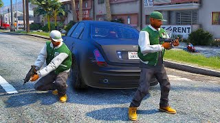 Families vs Street Punks - GTA 5 NPC Wars 108