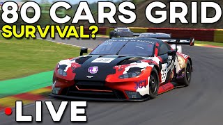 80 Cars Last To Survive Challenge at SPA FUN LFM Event