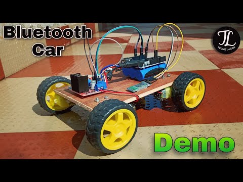 [Demo] Amazing DIY Bluetooth Robot Car - Control with your Smartphone || Techie Lagan